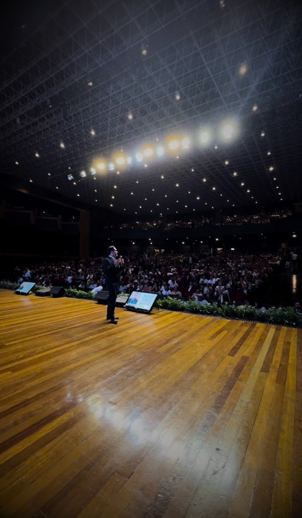 Auditório de capacitação do Instituto Gavi